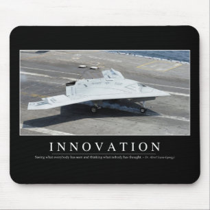 Alfombrilla De Ratón Innovación: Cita inspiradora 1