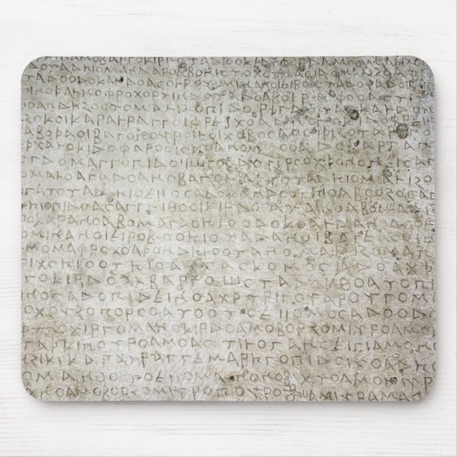Alfombrilla De Ratón Inscripción en la lengua de Kushana escrita (Frente)