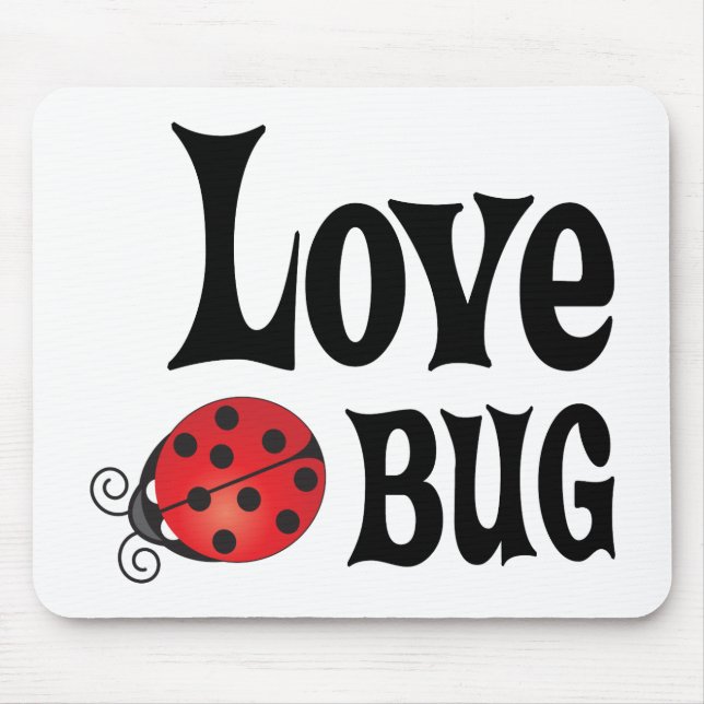 Alfombrilla De Ratón Insecto del amor - mariquita (Frente)