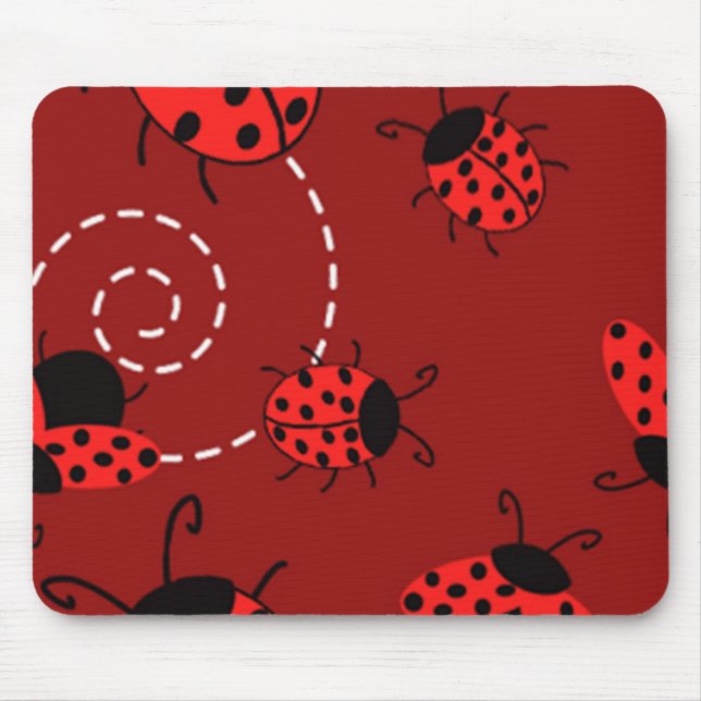 Alfombrilla De Ratón Insecto Mousepad de la señora (Frente)