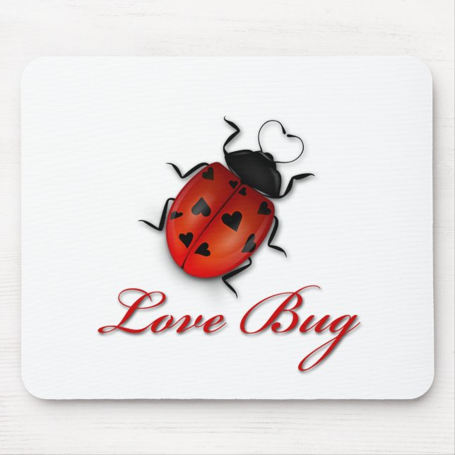 Alfombrilla De Ratón Insecto Mousepad del amor (Frente)