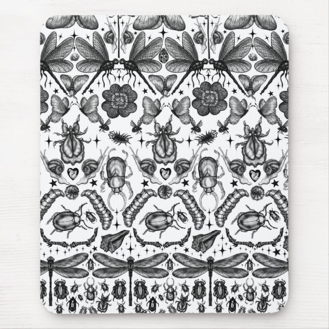 Alfombrilla De Ratón Insectos y bichos (Frente)