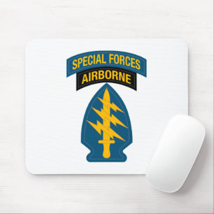 Alfombrilla De Ratón Insignia de Fuerzas Especiales Tab Aerotransportad