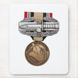 Alfombrilla De Ratón Insignia de la acción del combate de OIF