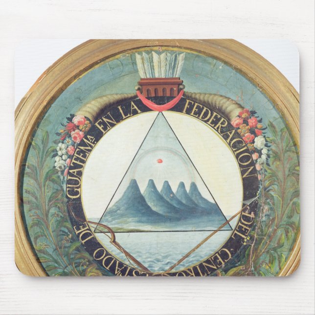 Alfombrilla De Ratón Insignia de la federación de Guatemala (Frente)