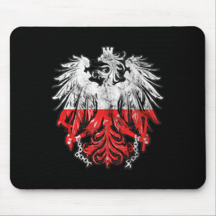 Alfombrilla De Ratón Insignia del águila de Polonia de raíces de patrim
