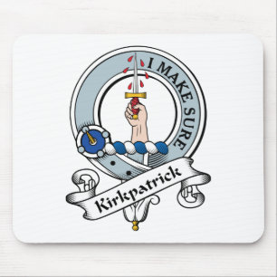 Alfombrilla De Ratón Insignia del clan de Kirkpatrick