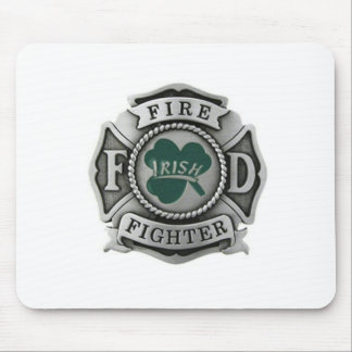 Alfombrilla De Ratón Insignia irlandesa del bombero