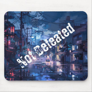 Alfombrilla de ratón inspirada en anime Not Defeat