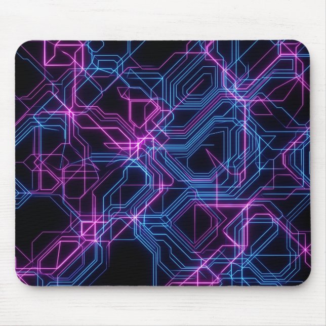 Alfombrilla de ratón inspirada en Cyber (Frente)