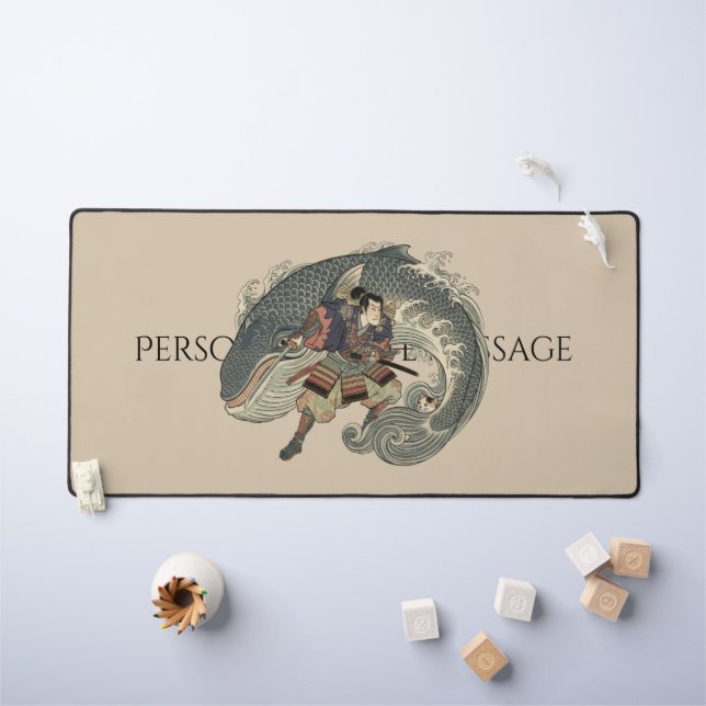Alfombrilla de ratón inspirada en Ukiyo-e – Dramát (Mesa para niños)