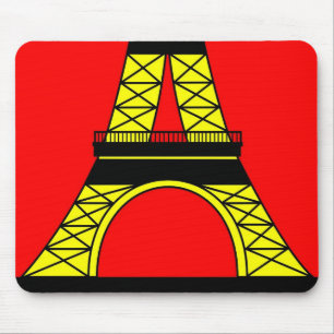 Alfombrilla De Ratón Inspirada por la Torre Eiffel