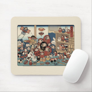 Alfombrilla De Ratón Inspirado en Ukiyo-e – JAPÓN Dramático