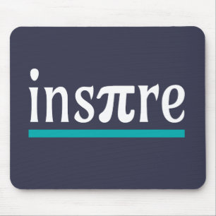 Alfombrilla De Ratón Inspire Math Pun gracioso Inspirador