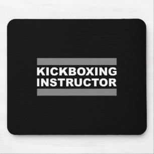 Alfombrilla De Ratón Instructor de Kickboxing
