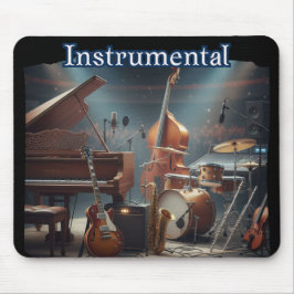 Alfombrilla De Ratón Instrumental Retro Genial