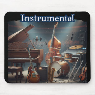 Alfombrilla De Ratón Instrumental Retro Genial