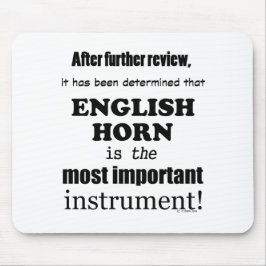 Alfombrilla De Ratón Instrumento más importante del Cuerno de Inglés