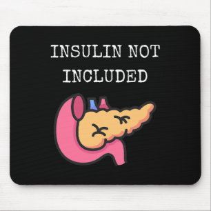 Alfombrilla De Ratón Insulina No Incluida Diabetes Tipo 1 Diabetes Tipo