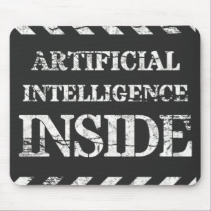 Alfombrilla De Ratón Inteligencia artificial en el interior