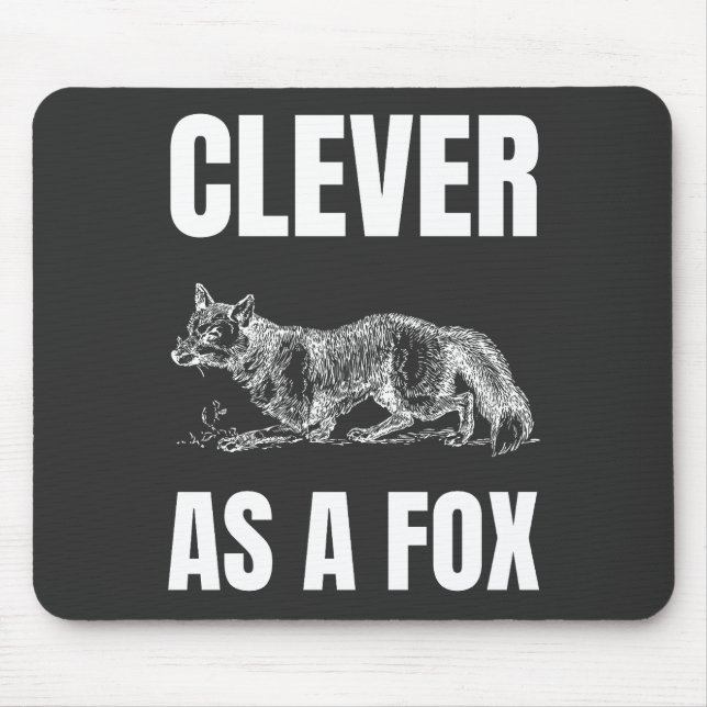 Alfombrilla De Ratón Inteligente como Fox (Frente)