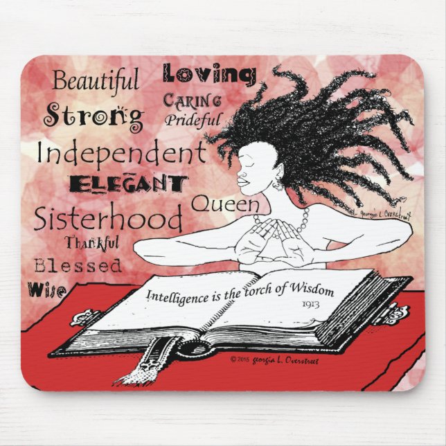 Alfombrilla De Ratón Inteligente es la antorcha de la sabiduría (Frente)