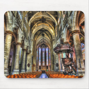 Alfombrilla De Ratón Interior de iglesia católica