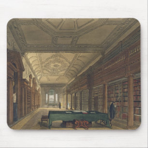 Alfombrilla De Ratón Interior de la biblioteca de la iglesia de Cristo,