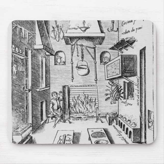 Alfombrilla De Ratón Interior de la cocina (Frente)