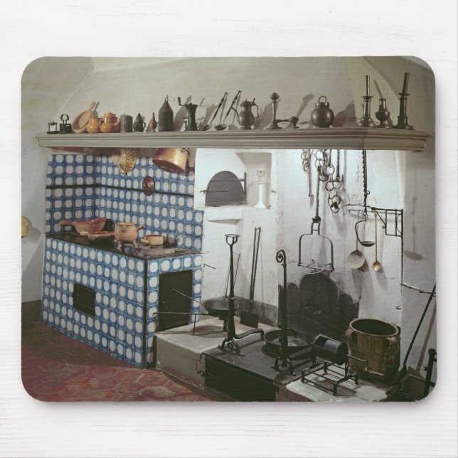 Alfombrilla De Ratón Interior de la cocina del hotel de Cabris (Frente)