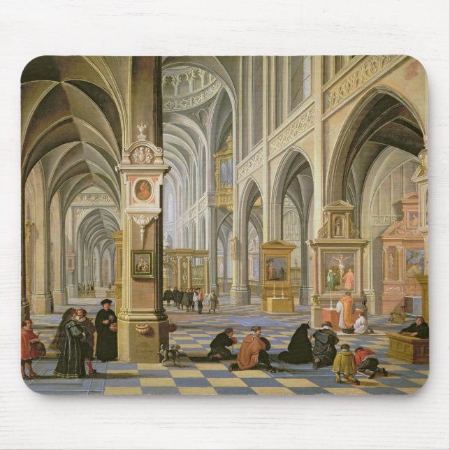 Alfombrilla De Ratón Interior de la iglesia (Frente)
