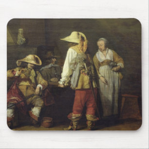 Alfombrilla De Ratón Interior de un mesón, 1636