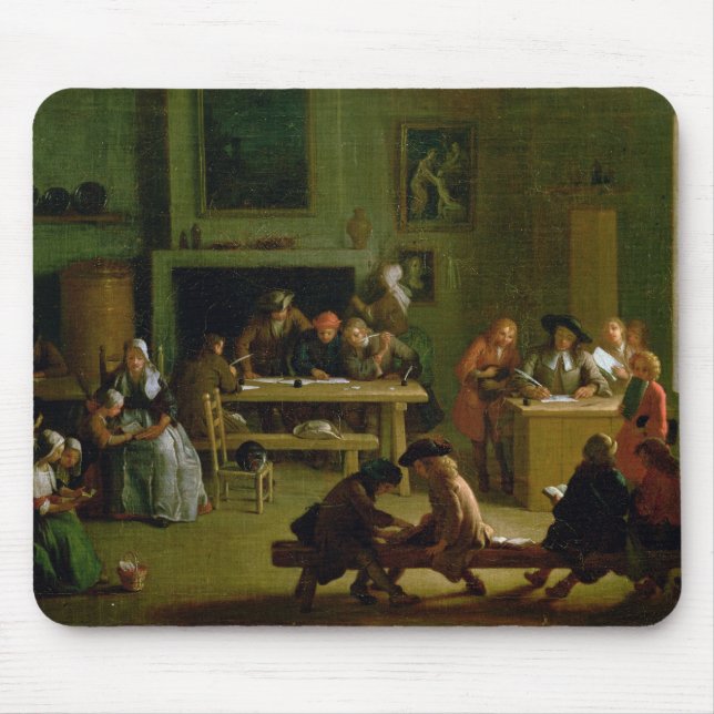 Alfombrilla De Ratón Interior de una aula (Frente)