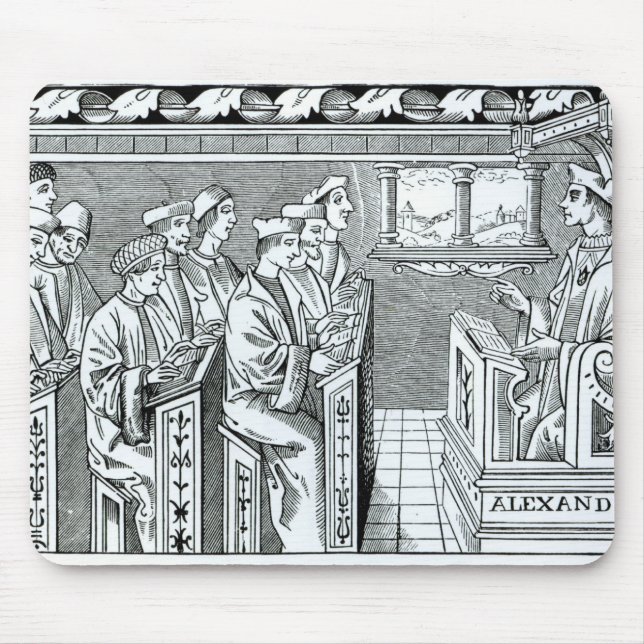 Alfombrilla De Ratón Interior de una escuela (Frente)