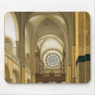 Alfombrilla De Ratón Interior del Marienkirche en Utrecht, 1638