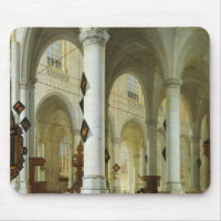 Interior del Oude Kerk en Delft