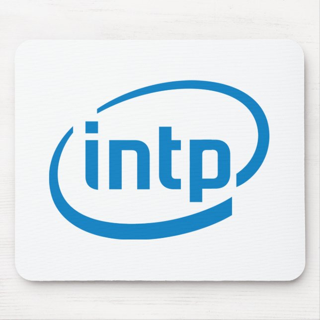 Alfombrilla De Ratón INTP Intel diseñan Mousepad (Frente)