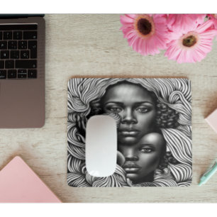 Alfombrilla De Ratón Intrincados ojos de belleza del alma