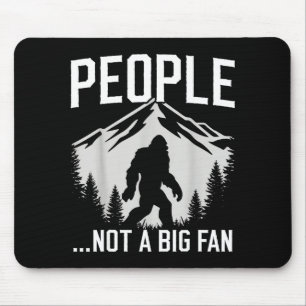 Alfombrilla De Ratón Introvertido Divertido Personas de Bigfoot No Soy 