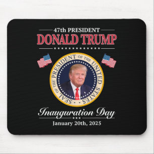 Alfombrilla De Ratón Investidura del 47º Presidente Donald Trump 2025 A