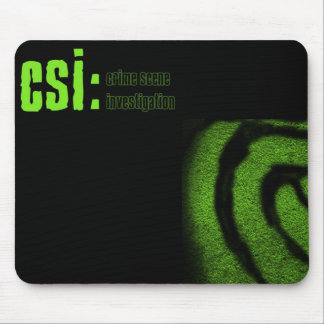 Alfombrilla De Ratón investigación de la escena del crimen del csi