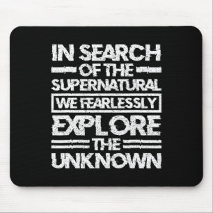 Alfombrilla De Ratón Investigador Paranormal En Busca Del Supernatu