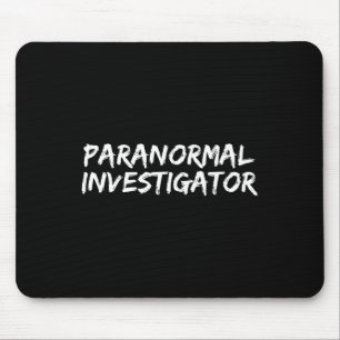 Alfombrilla De Ratón Investigador paranormal Fantasma Caza EVP Hallowee