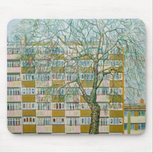 Alfombrilla De Ratón Invierno de enlatado de la ciudad