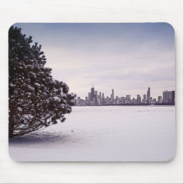 Alfombrilla De Ratón invierno precioso Chicago - mousepads