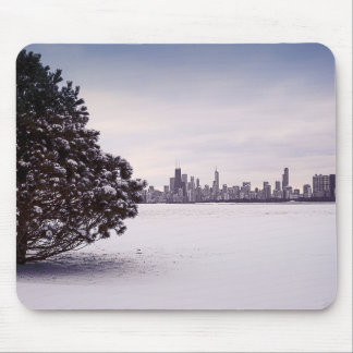 Alfombrilla De Ratón invierno precioso Chicago - mousepads