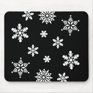 ALFOMBRILLA DE RATÓN INVIERNO SNOWFLAKES