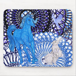 Alfombrilla De Ratón Invisible Unicorn