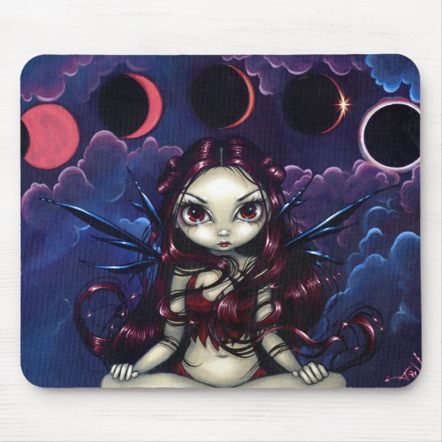 Alfombrilla De Ratón "Invocando el eclipse" Mousepad (Frente)