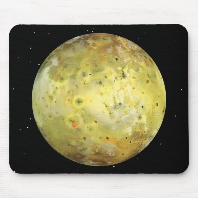 Alfombrilla De Ratón Io Luna volcánica de Júpiter (Frente)